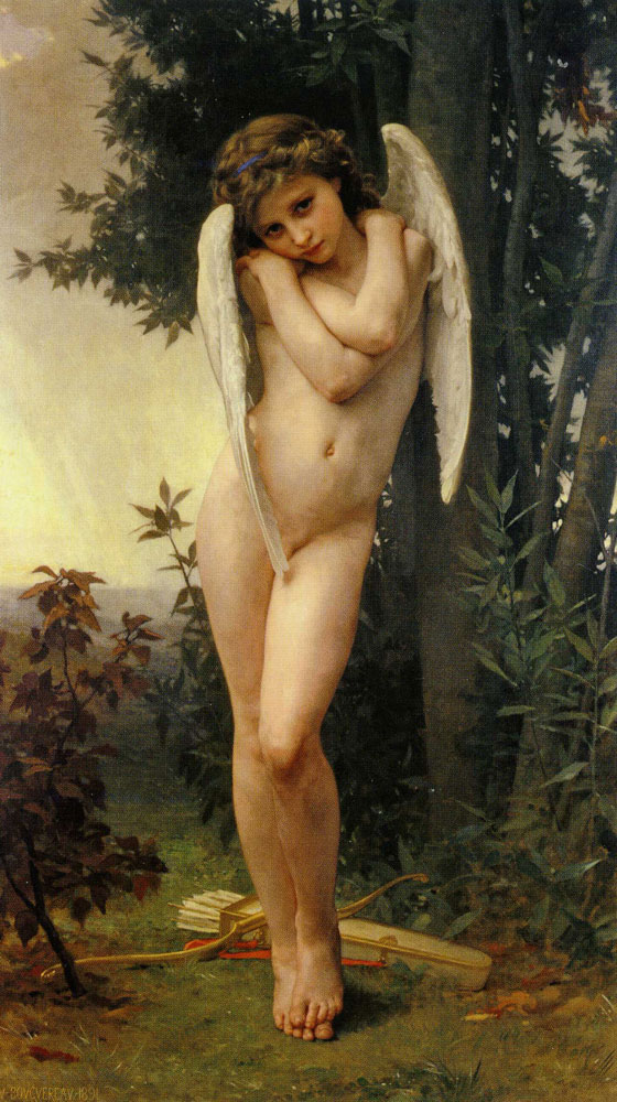 William-Adolphe Bouguereau - Wet Cupid