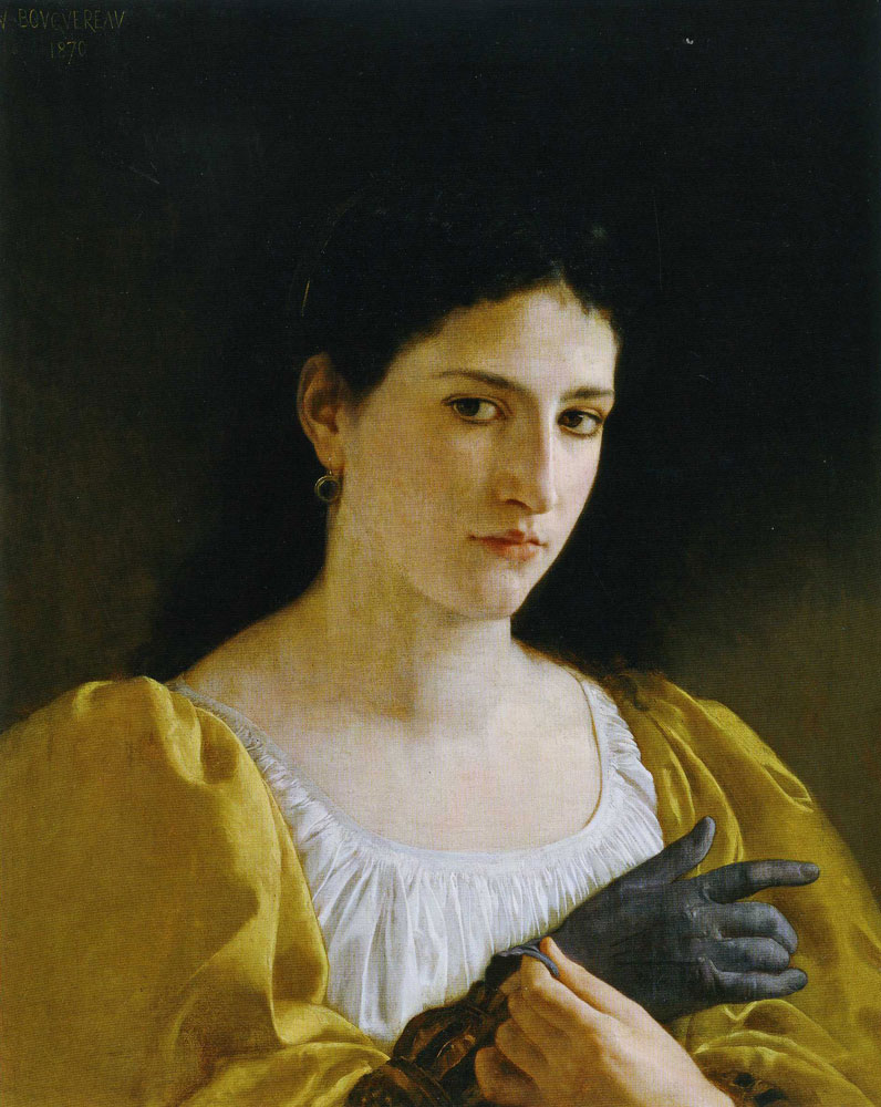 William-Adolphe Bouguereau - The Woman with a Glove