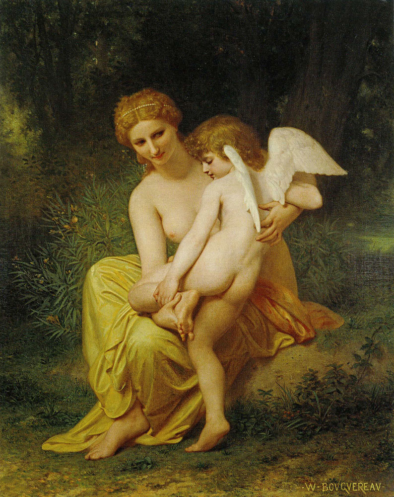 William-Adolphe Bouguereau - Wounded Cupid