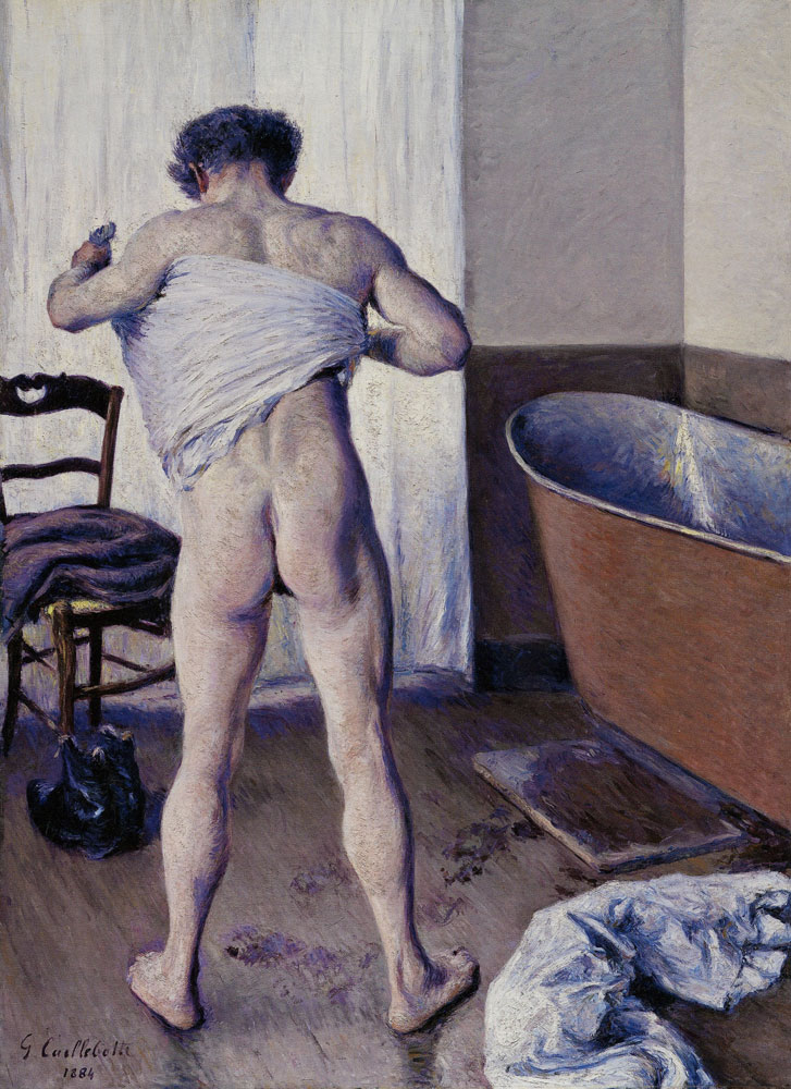 Gustave Caillebotte - Man at His Bath