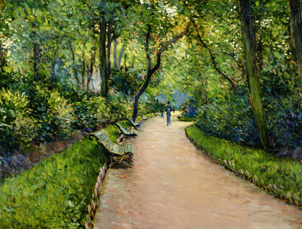 Gustave Caillebotte - The Parc Monceau