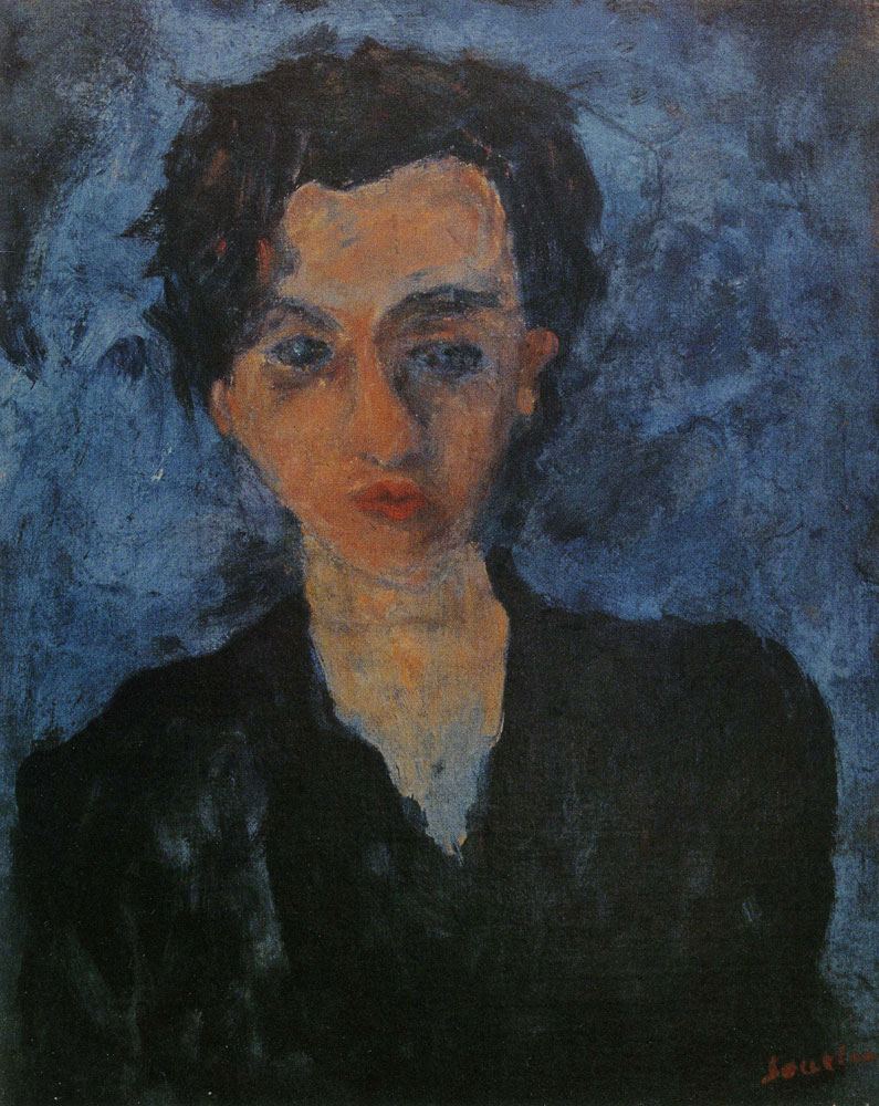 Chaim Soutine - Portrait of a Young Woman