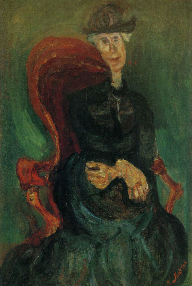 Chaim Soutine - Seated Woman