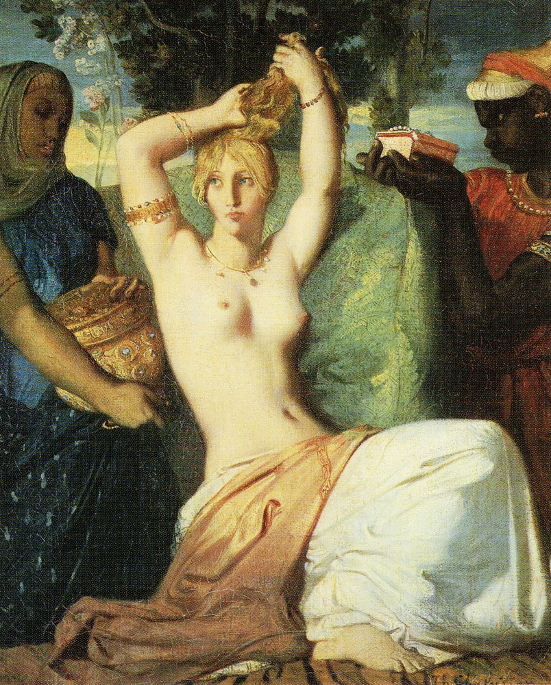 Théodore Chassériau - The Toilet of Esther