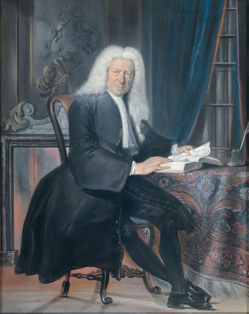 Cornelis Troost - Portrait of Carel Bouman (1673-1747)