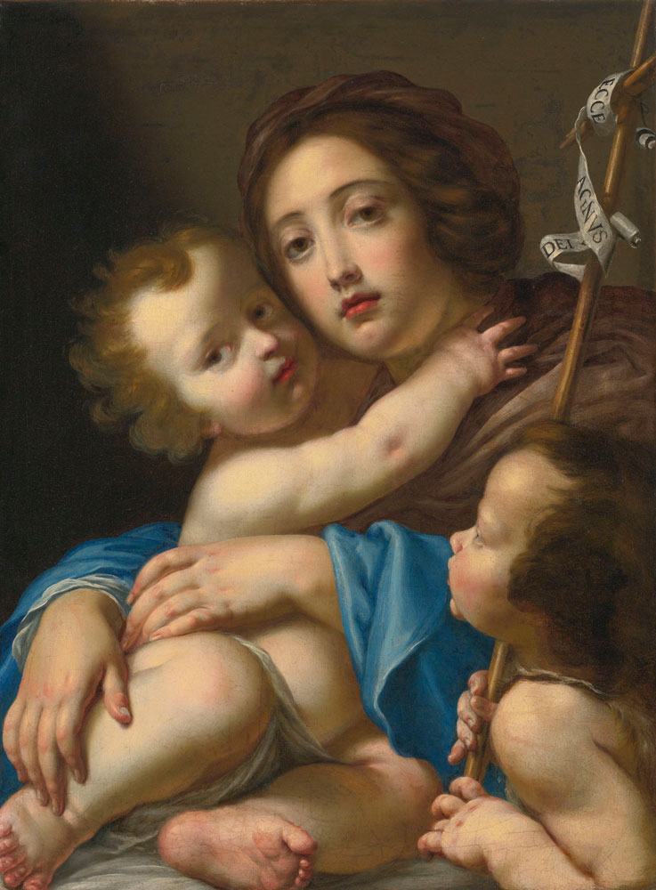 Cesare Dandini - Madonna and Child with Saint John the Baptist