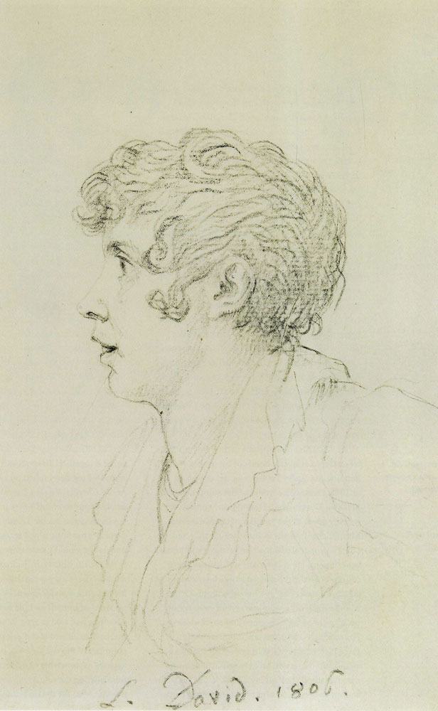 Jacques-Louis David - Portrait of a Woman