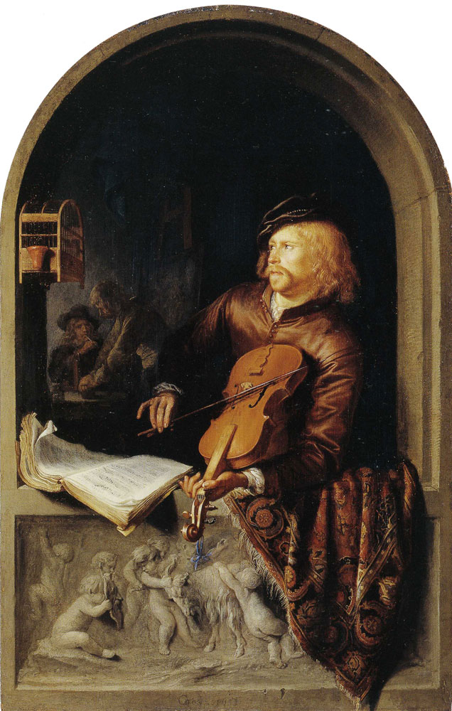 Gerard Dou - Violin Player