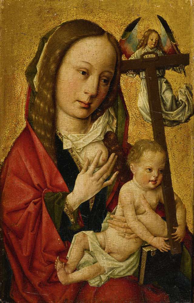 Flemish School - Virgin and child