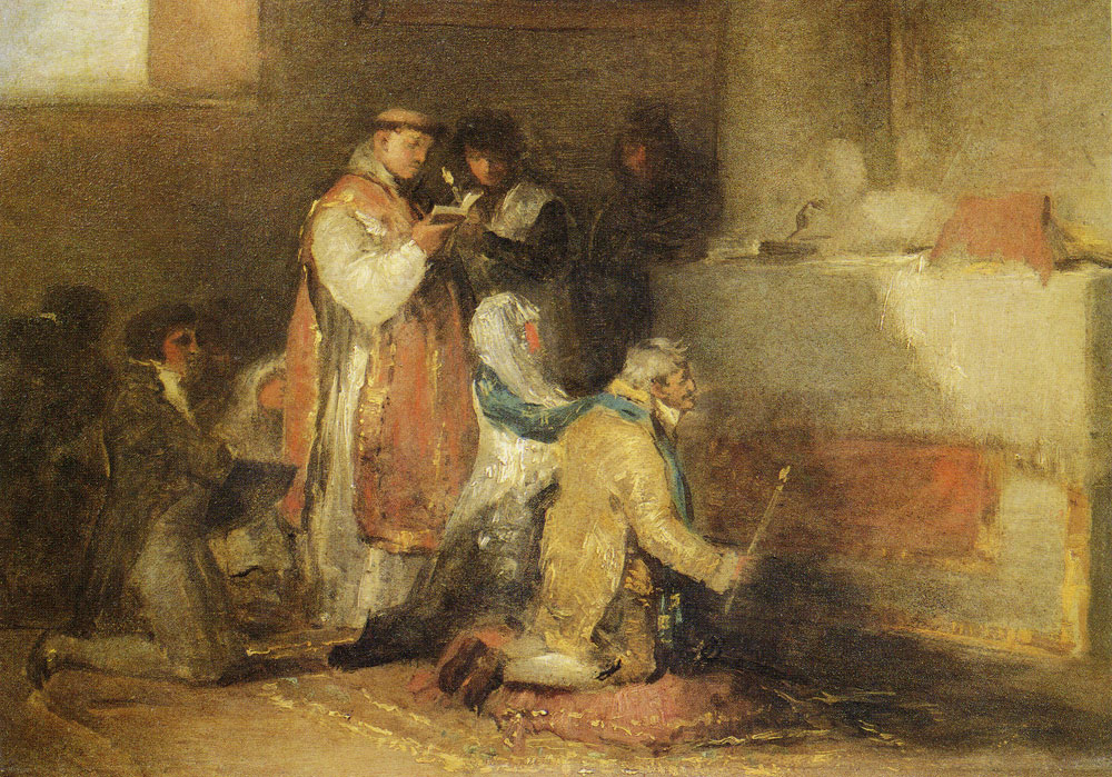 Francisco Goya - The Unequal Couple