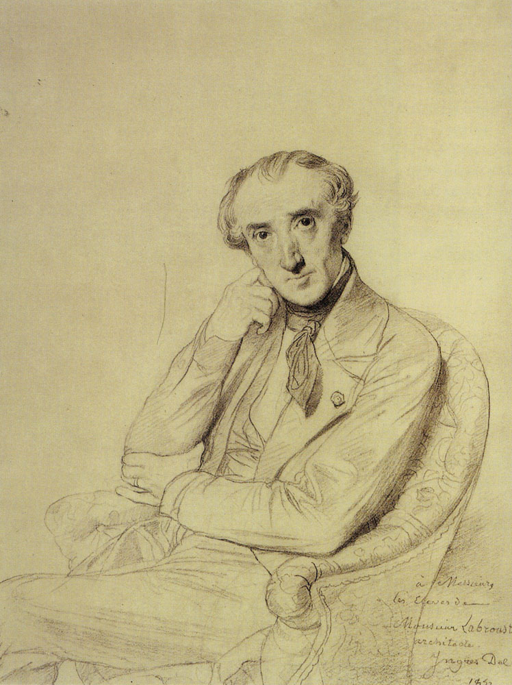 Jean Auguste Dominique Ingres - Henri Labrouste