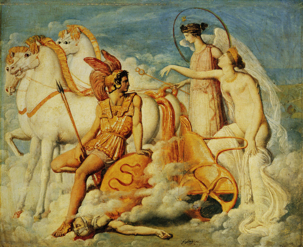 Jean Auguste Dominique Ingres - Venus Wounded by Diomedes