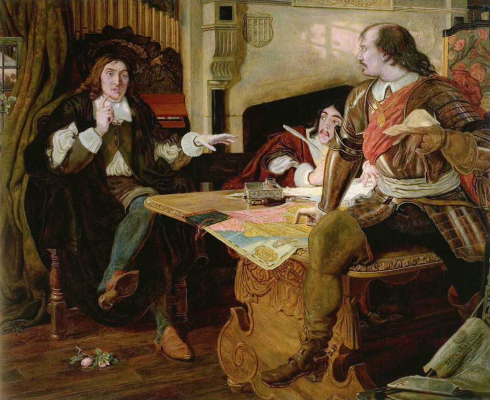 Ford Madox Brown - Cromwell, Protector of the Vaudois