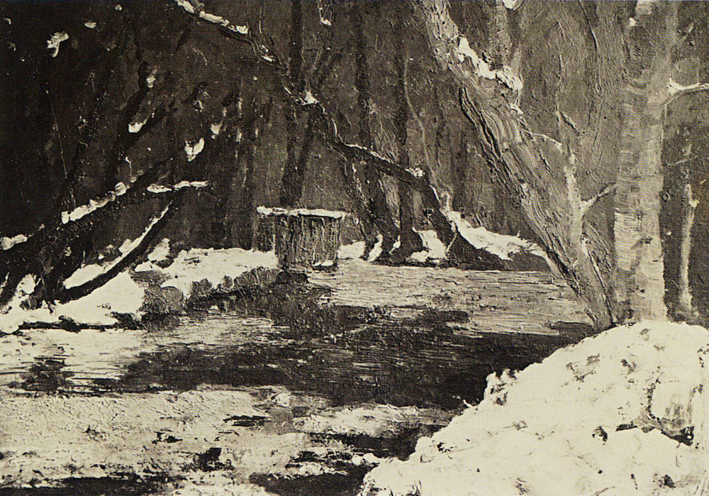 Franz Marc - Würm near Pipping (Forest Interior)