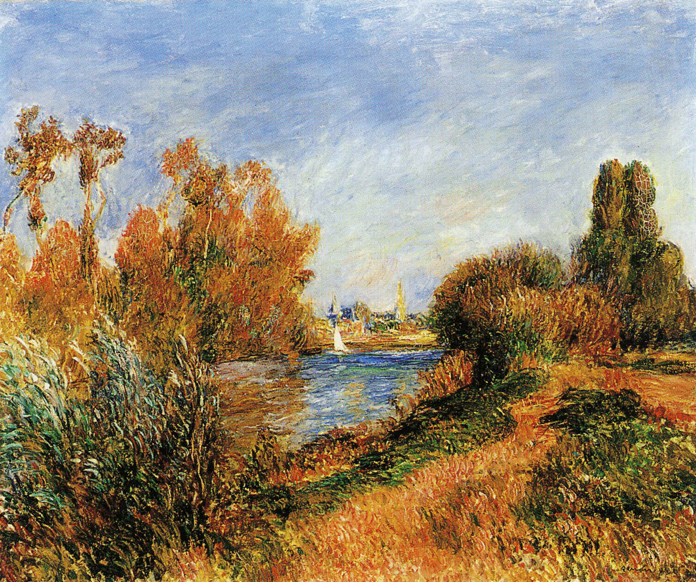 Pierre-Auguste Renoir - The Petit Bras of the Seine