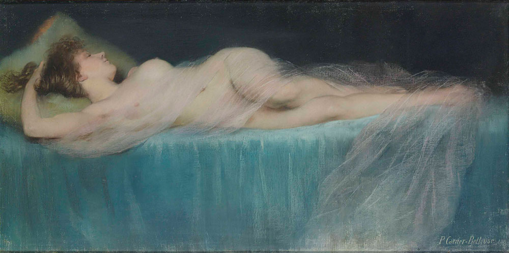 Pierre Carrier-Belleuse - Sleeping nude