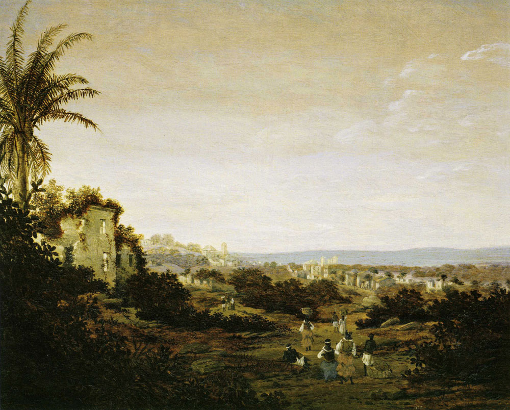 Frans Post - Ruins of the Carmo Convent in Olinda