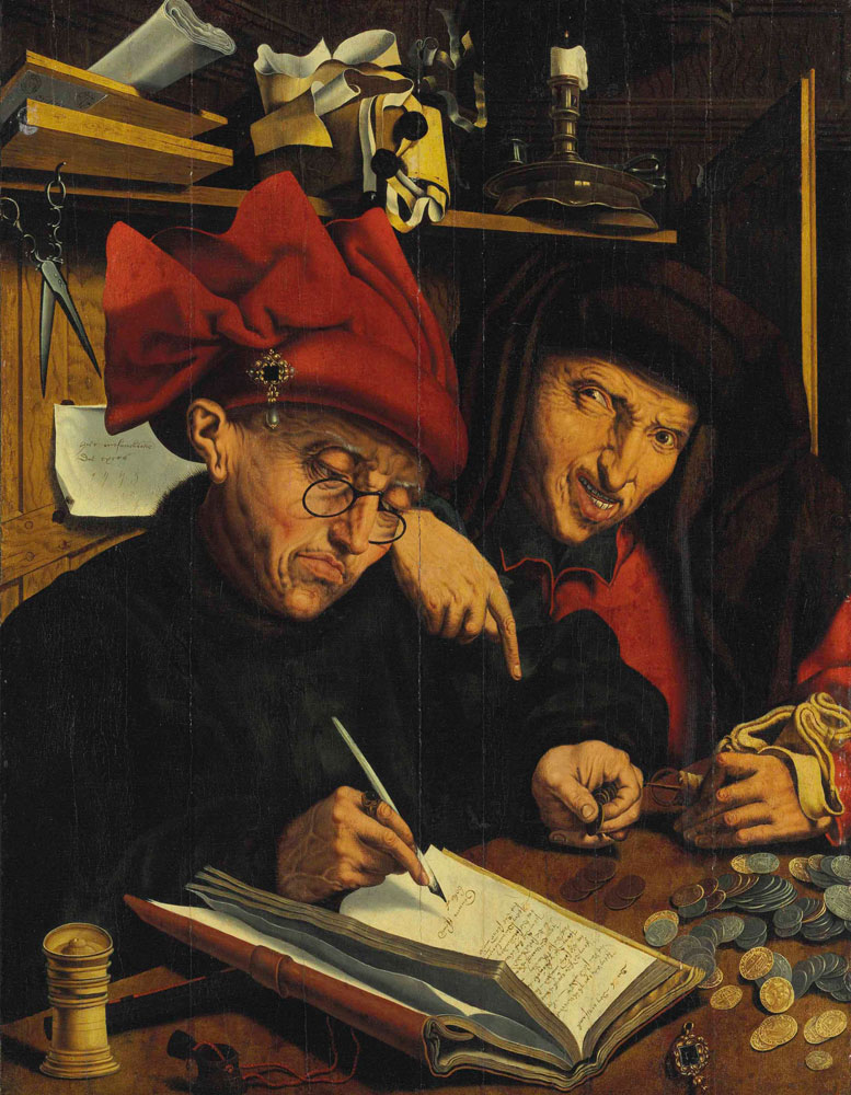 16th-Century Follower of Quentin Metsys - The Tax Collectors