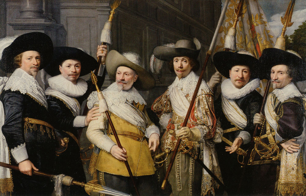 Jan van Ravesteyn - The Officers of the White Flag