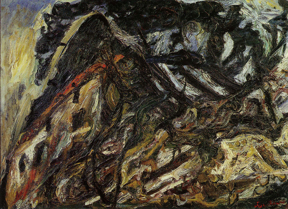 Chaim Soutine - Landscape at Céret (The Storm)