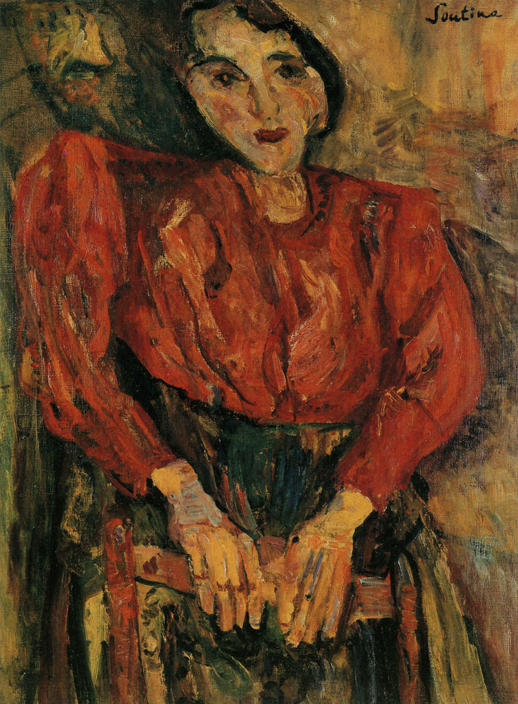 Chaim Soutine - Woman in Red