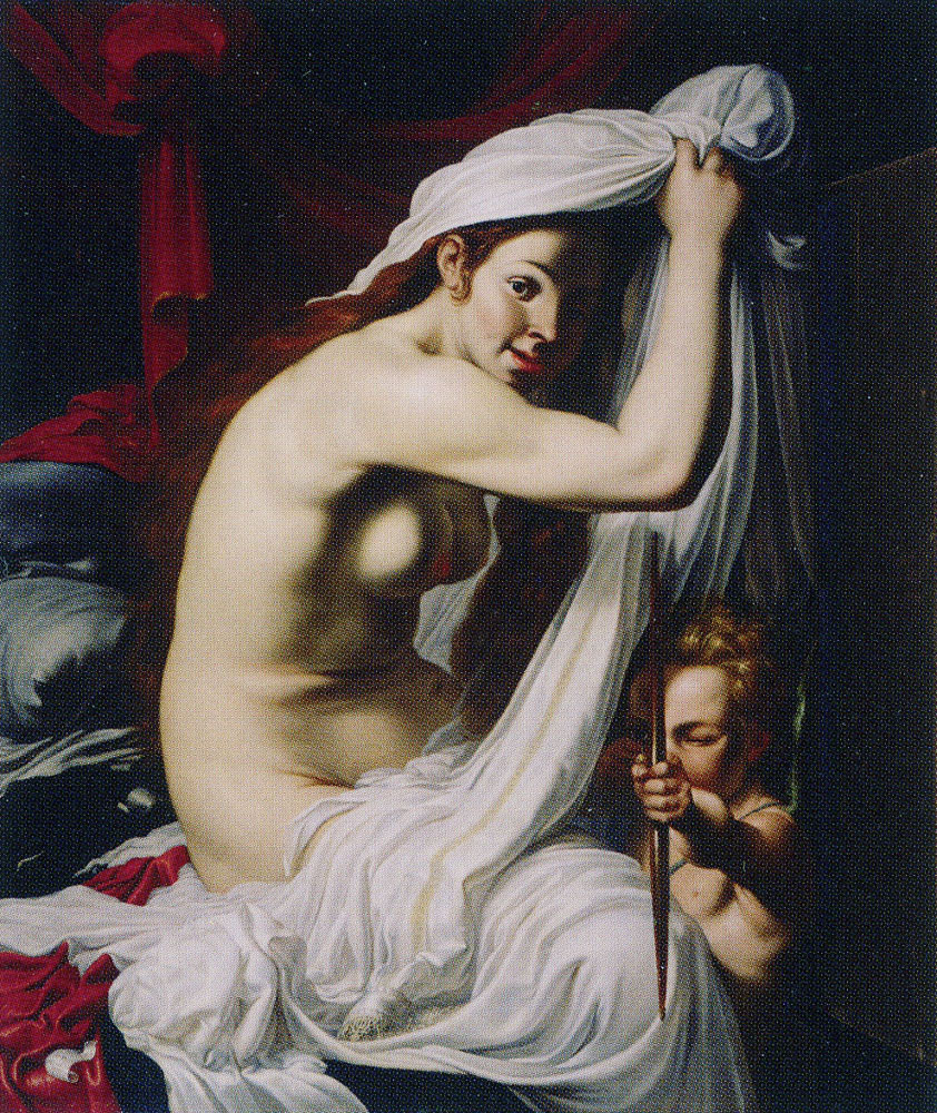 Werner van den Valckert - Venus and Cupid