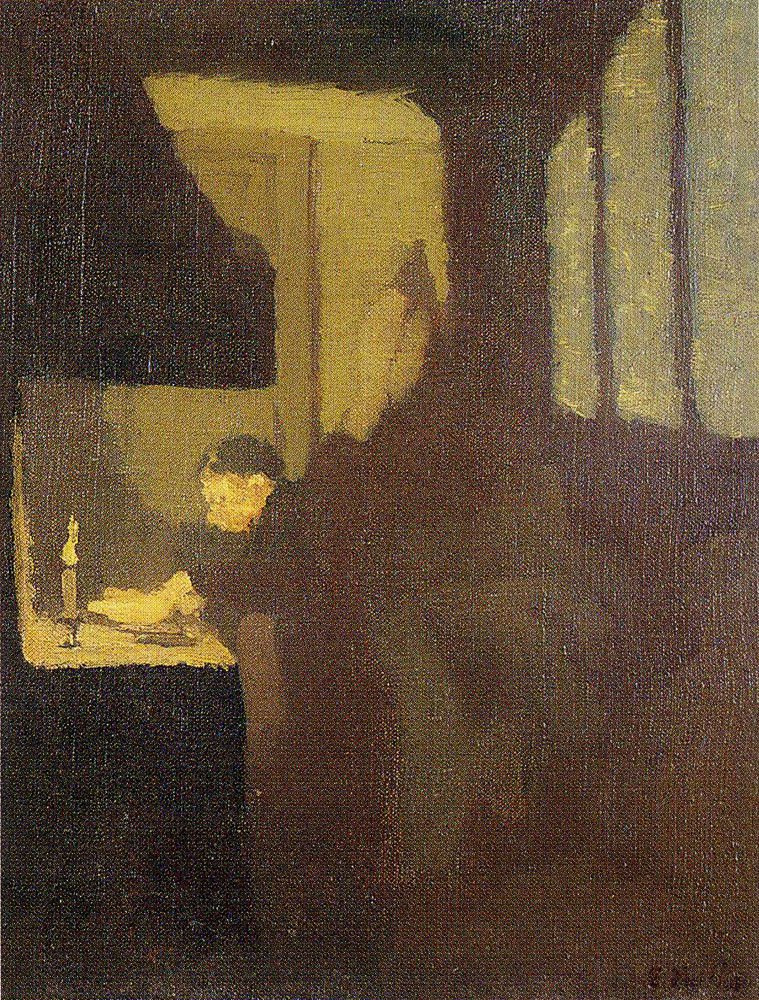 Edouard Vuillard - The Cook with a Candle