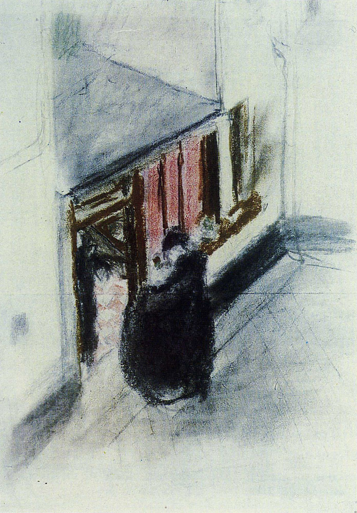 Edouard Vuillard - In Front of the Concierge's Lodge