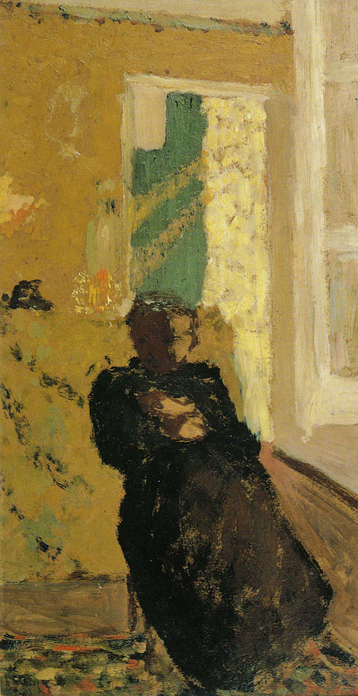 Edouard Vuillard - Lady in Black, Seated