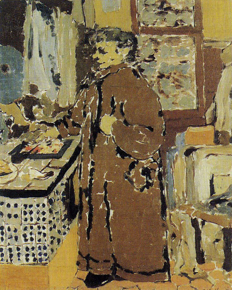 Edouard Vuillard - Madame Vuillard in Her Kitchen