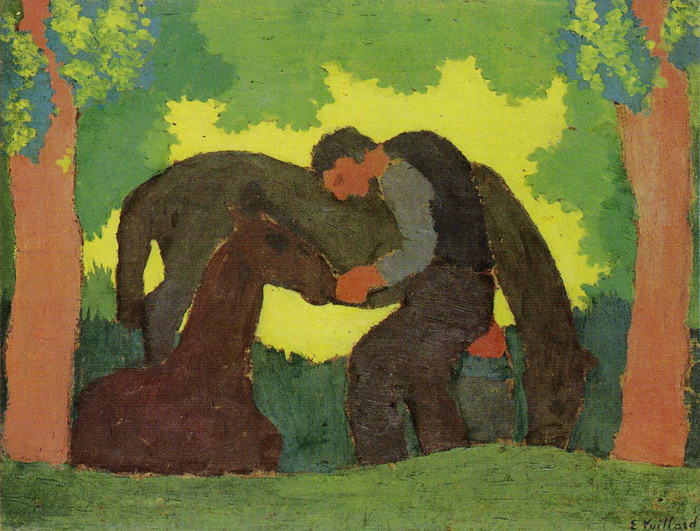 Edouard Vuillard - Man with Two Horses