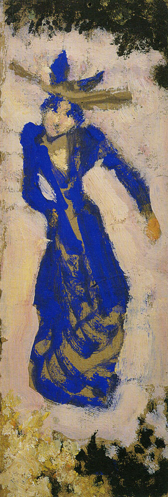 Edouard Vuillard - Marthe Mellot in Blue