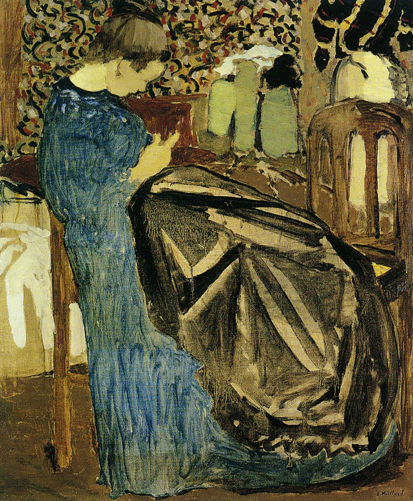 Edouard Vuillard - Seamstress with Large Piece of Cloth