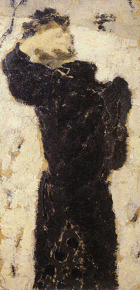 Edouard Vuillard - Standing Woman Seen from Behind, Arranging Her Hair