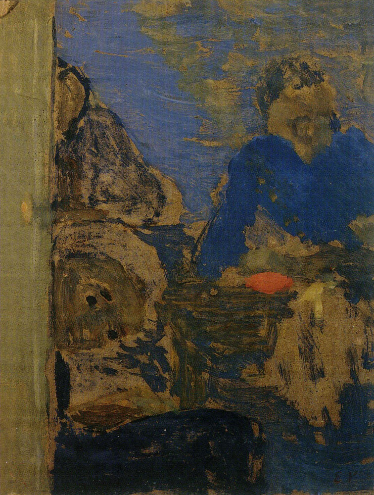 Edouard Vuillard - Women in Blue around a Table