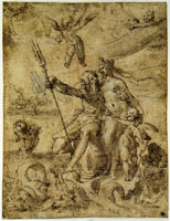 Bartholomeus Spranger Neptune, Amphitrite, and Cupid