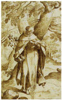 Bartholomeus Spranger Saint Dominic Reading