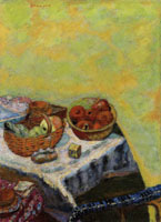 Pierre Bonnard Basket of Fruit in the Sun