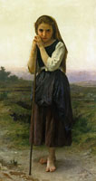 William-Adolphe Bouguereau Little Shepherdess