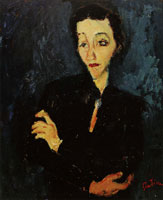 Chaim Soutine Portrait of Maria Lani