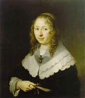 Govert Flinck Portrait of Cornelia Haringh