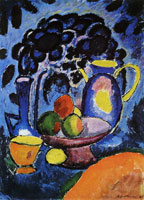 Alexej von Jawlensky Still-life with blue jug