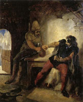 Ford Madox Brown Manfred in the Chamois Hunter's Hut