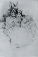 Berthe Morisot Berthe Morisot Drawing with her Daughter