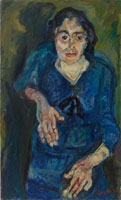 Chaim Soutine Woman in Blue