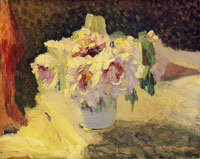 Edouard Vuillard Vase of Flowers