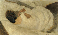 Edouard Vuillard Woman in Bed