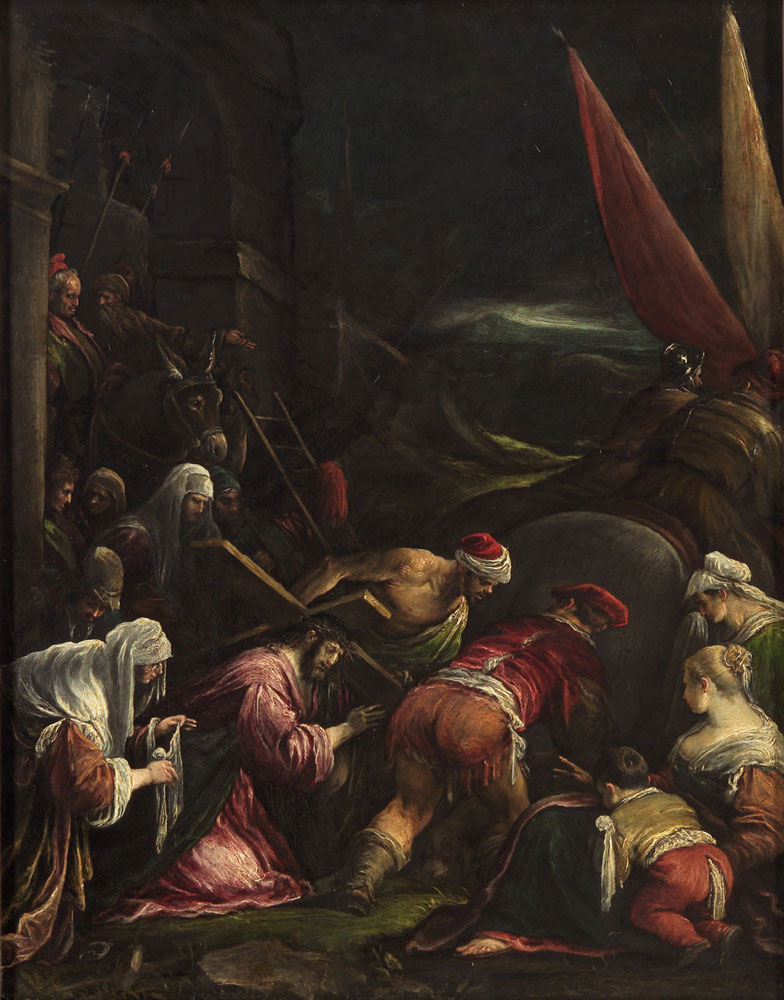 Francesco Bassano - Christ Carrying the Cross