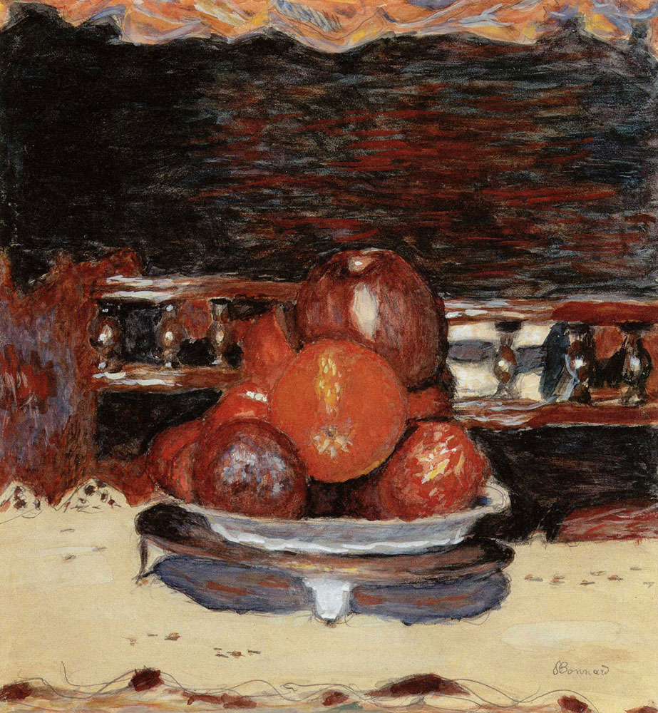 Pierre Bonnard - Fruit, Harmony in the Dark