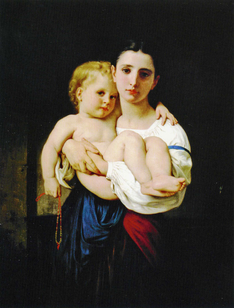William-Adolphe Bouguereau - The Elder Sister